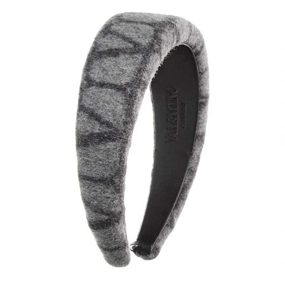 Valentino Garavani V Logo Wool Headband